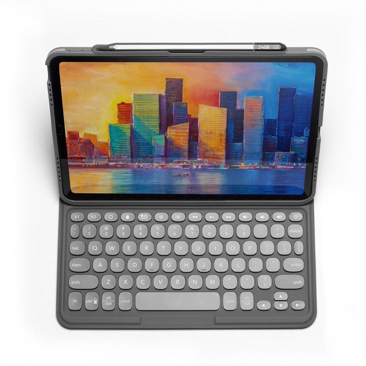 ZAGG - Teclado y Case ZAGG Pro Keys iPad Pro 11 1a a 4a Gen y iPad Air 11 M2