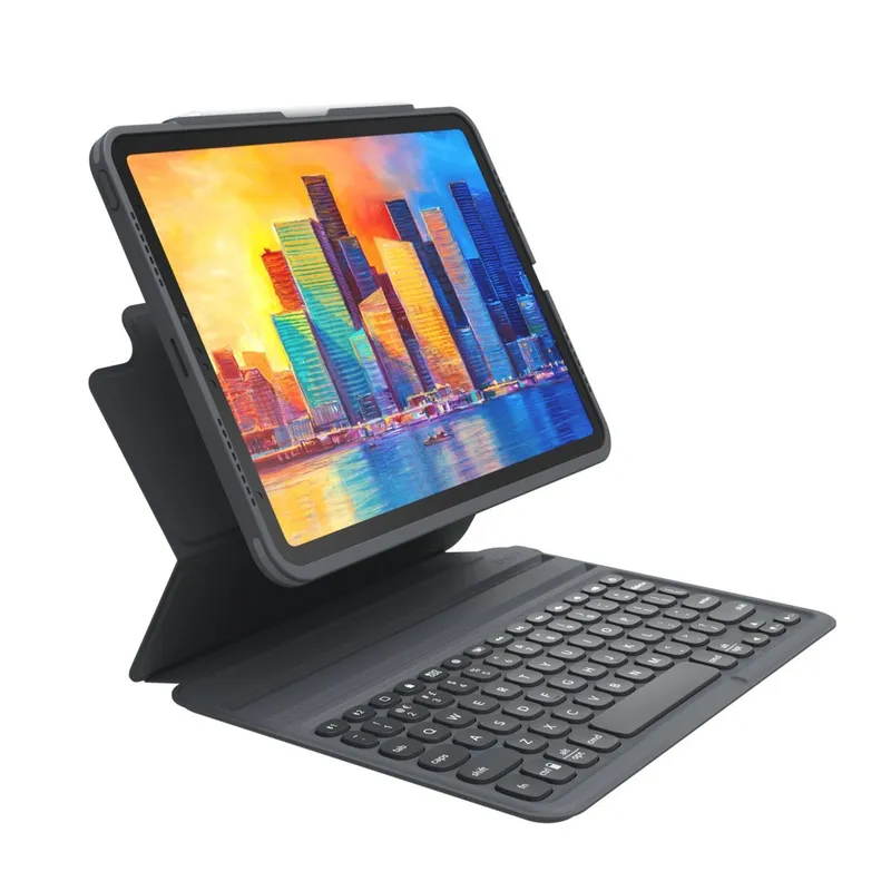 ZAGG - Teclado y Case ZAGG Pro Keys iPad Air 10,9 4a y 5aGen y iPad Air 11 M2