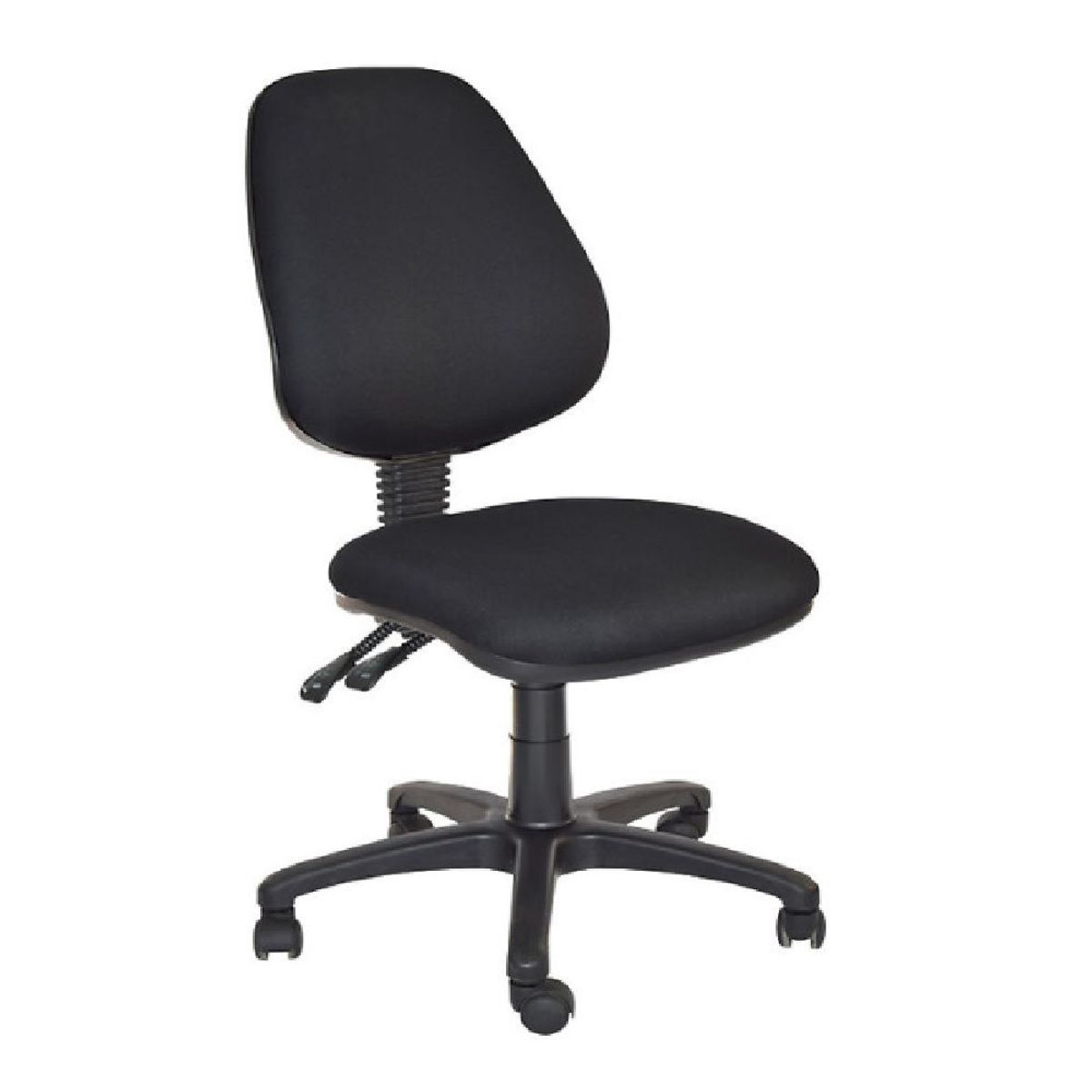 MOBELART - Silla de Oficina Operativa Rudy Alta Negro möbelArt