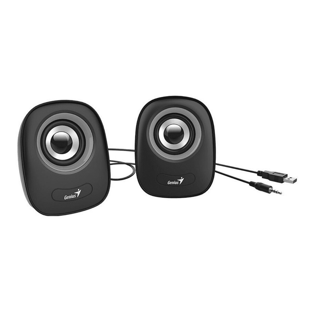 GENIUS - Parlante Para Computadora Pc Genius Negro 6w