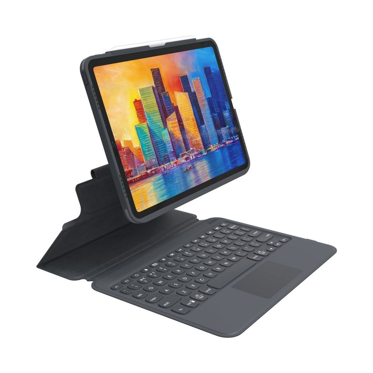 ZAGG - Teclado y Case ZAGG Trackpad iPad Pro 12,9 3 a 5a Gen y iPad Air 13 M2