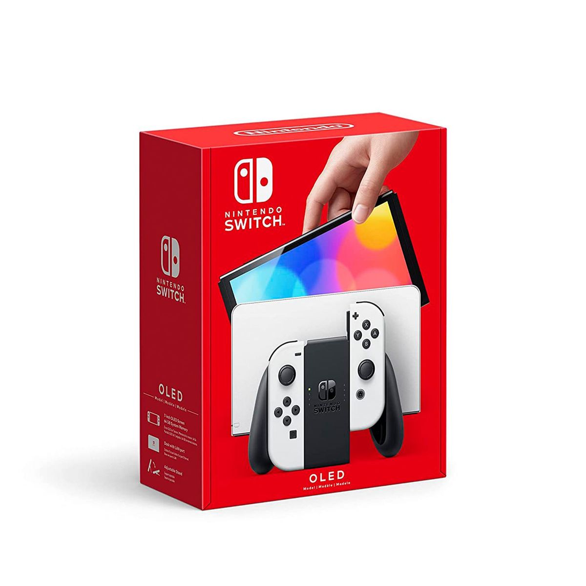 NINTENDO - Consola Nintendo Switch Modelo Oled Blanco