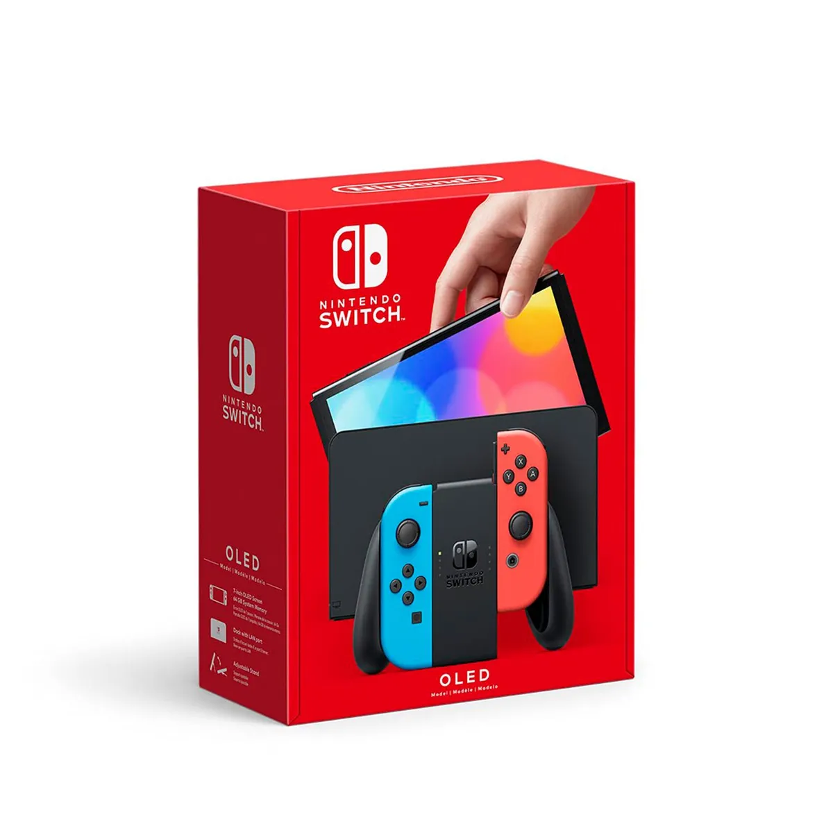 NINTENDO - Consola Nintendo Switch Modelo Oled Neón