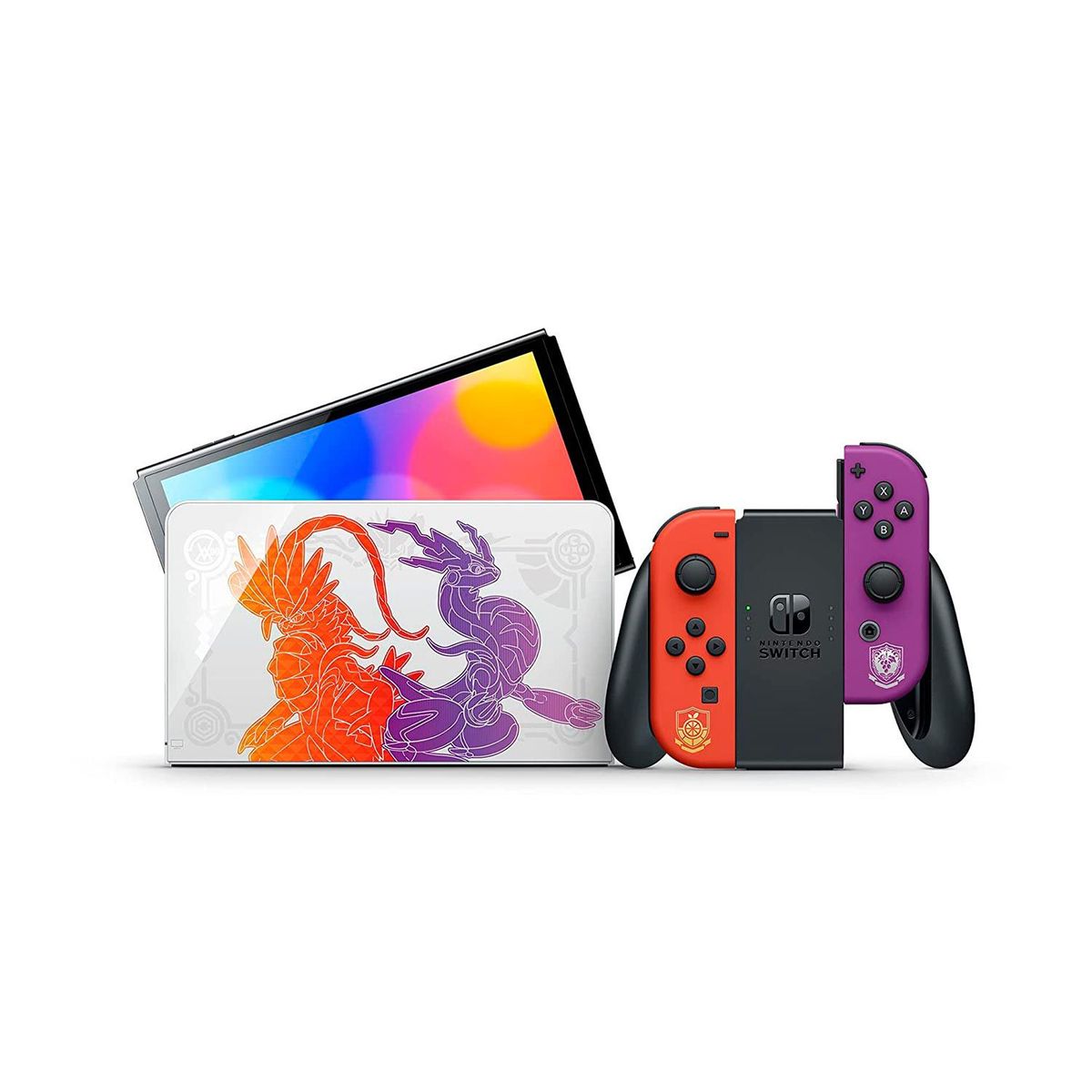 NINTENDO - Consola Nintendo Switch Oled Edicion Pokemon Scarlet Violet