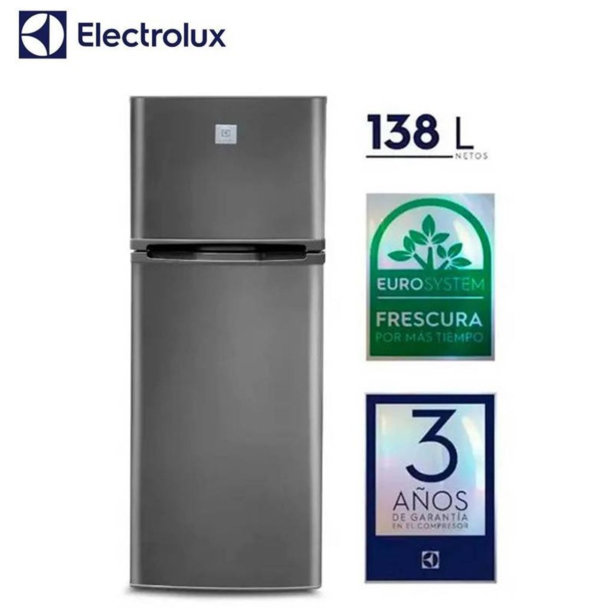 ELECTROLUX - Refrigeradora Electrolux Frost Top Mount 138 Litros ERT18G2HNI