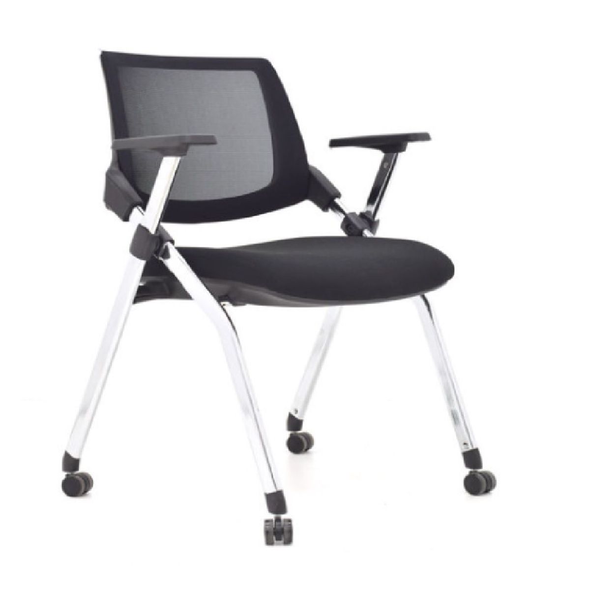 MOBELART - Silla de Oficina Interlocutor Foldy Negro möbelArt