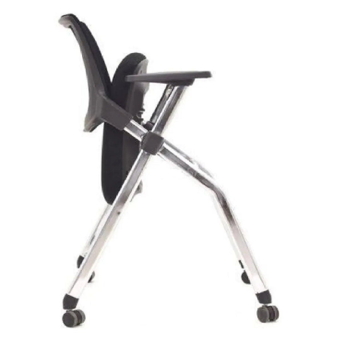 MOBELART - Silla de Oficina Interlocutor Foldy Negro möbelArt