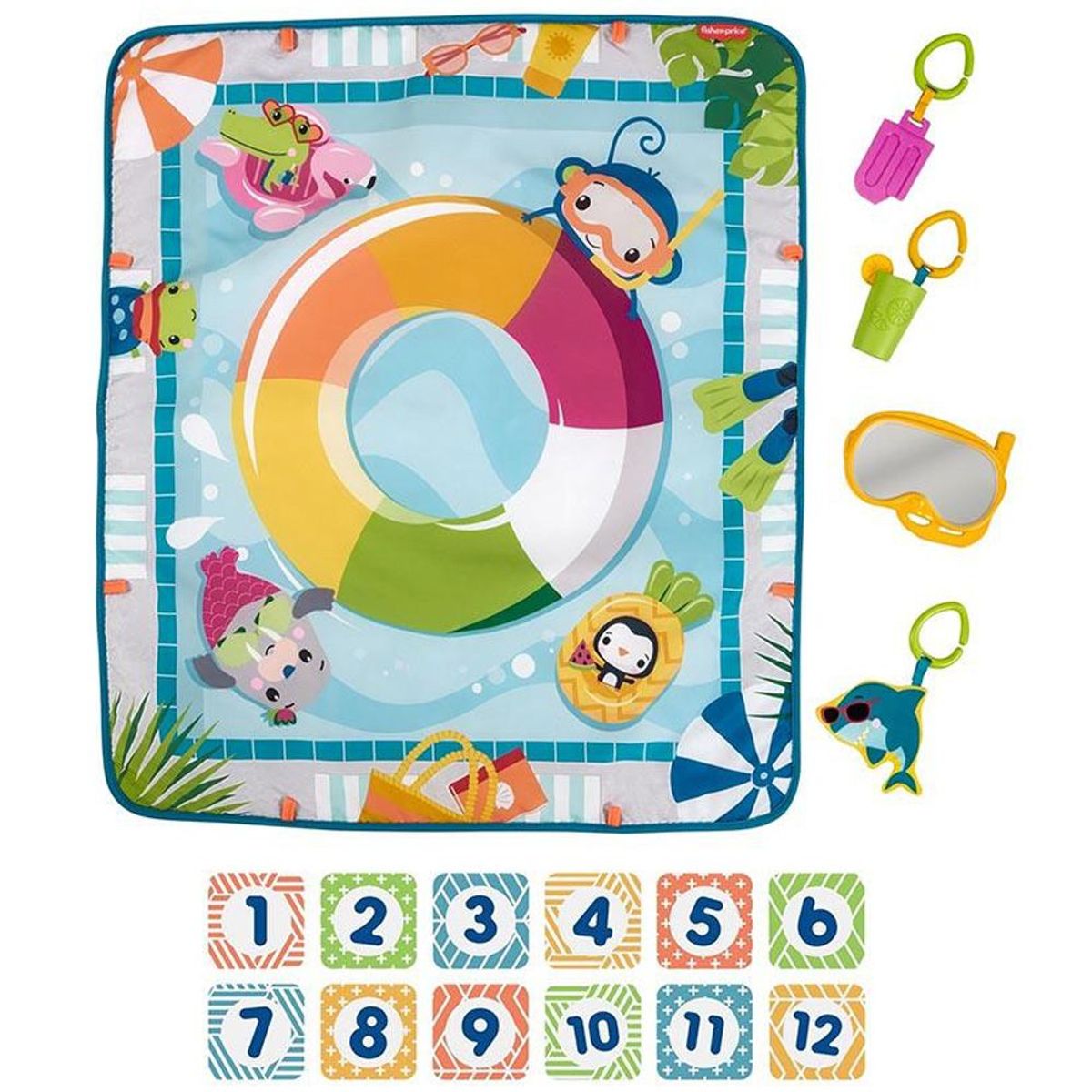 FISHER PRICE - Tapete Fisher Price Baby Diversión en la Alberca