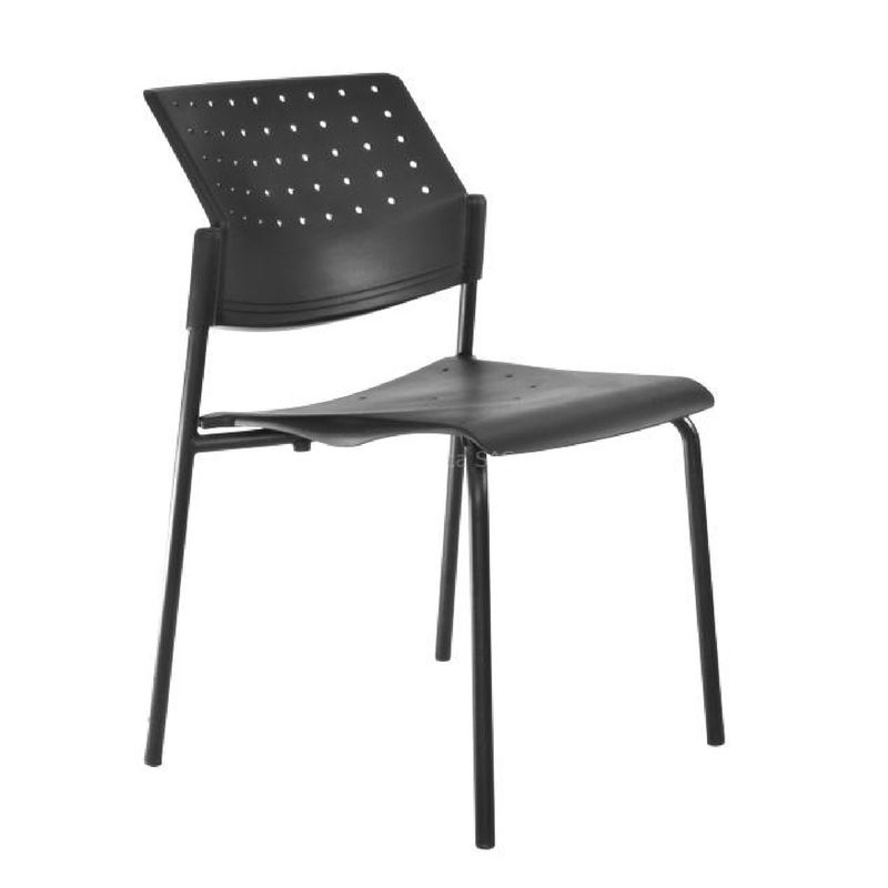 MOBELART - Silla de Oficina Visita Movie Negro möbelArt