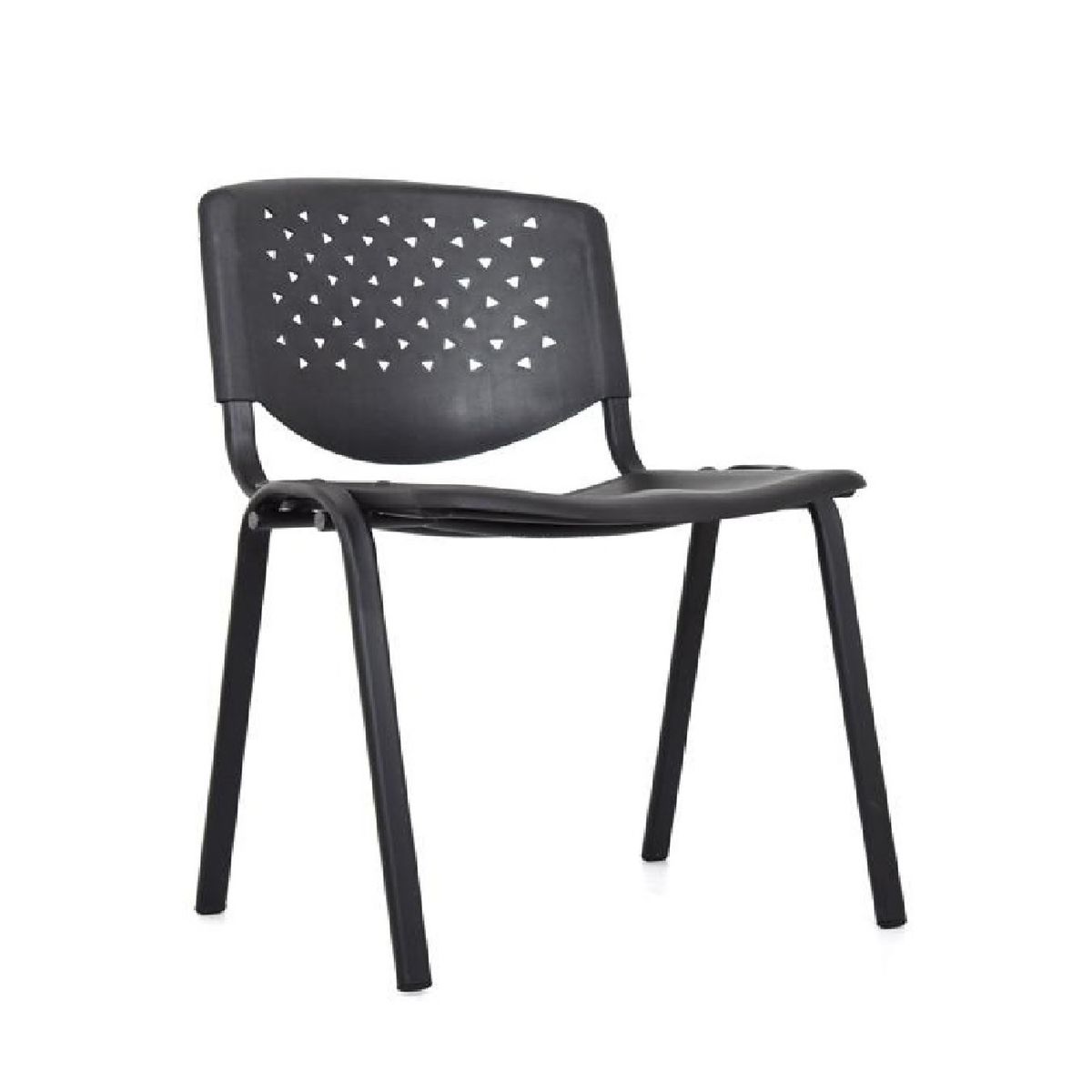 MOBELART - Silla de Oficina Visita Prisma Negro möbelArt