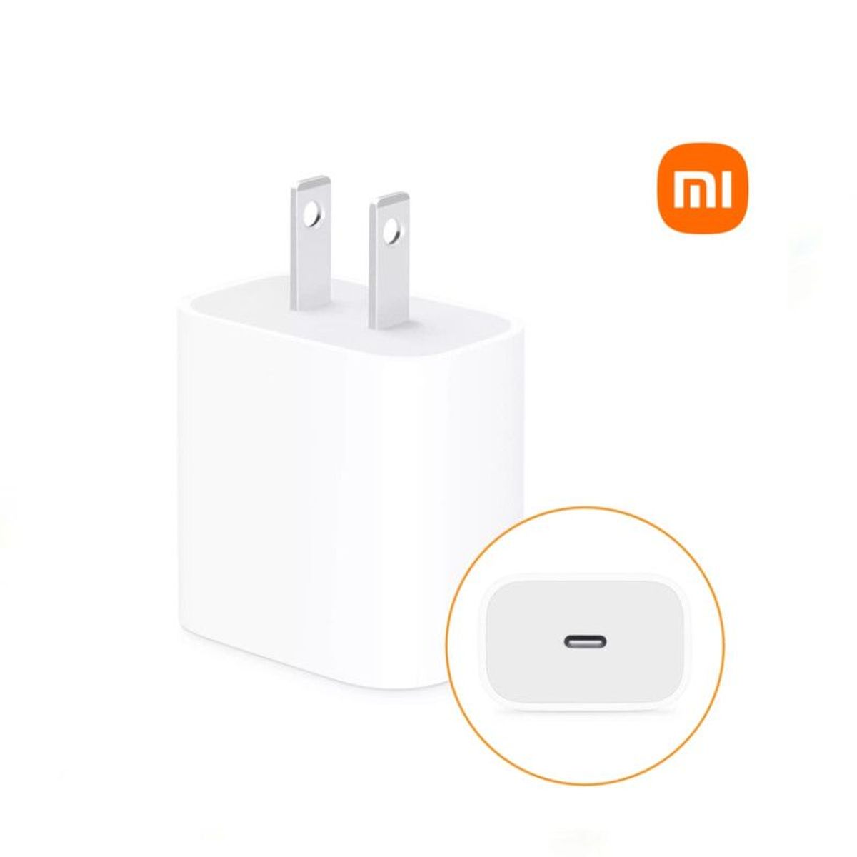 XIAOMI - Cargador Xiaomi Carga Rápida 20W Tipo C para iPhone y Android