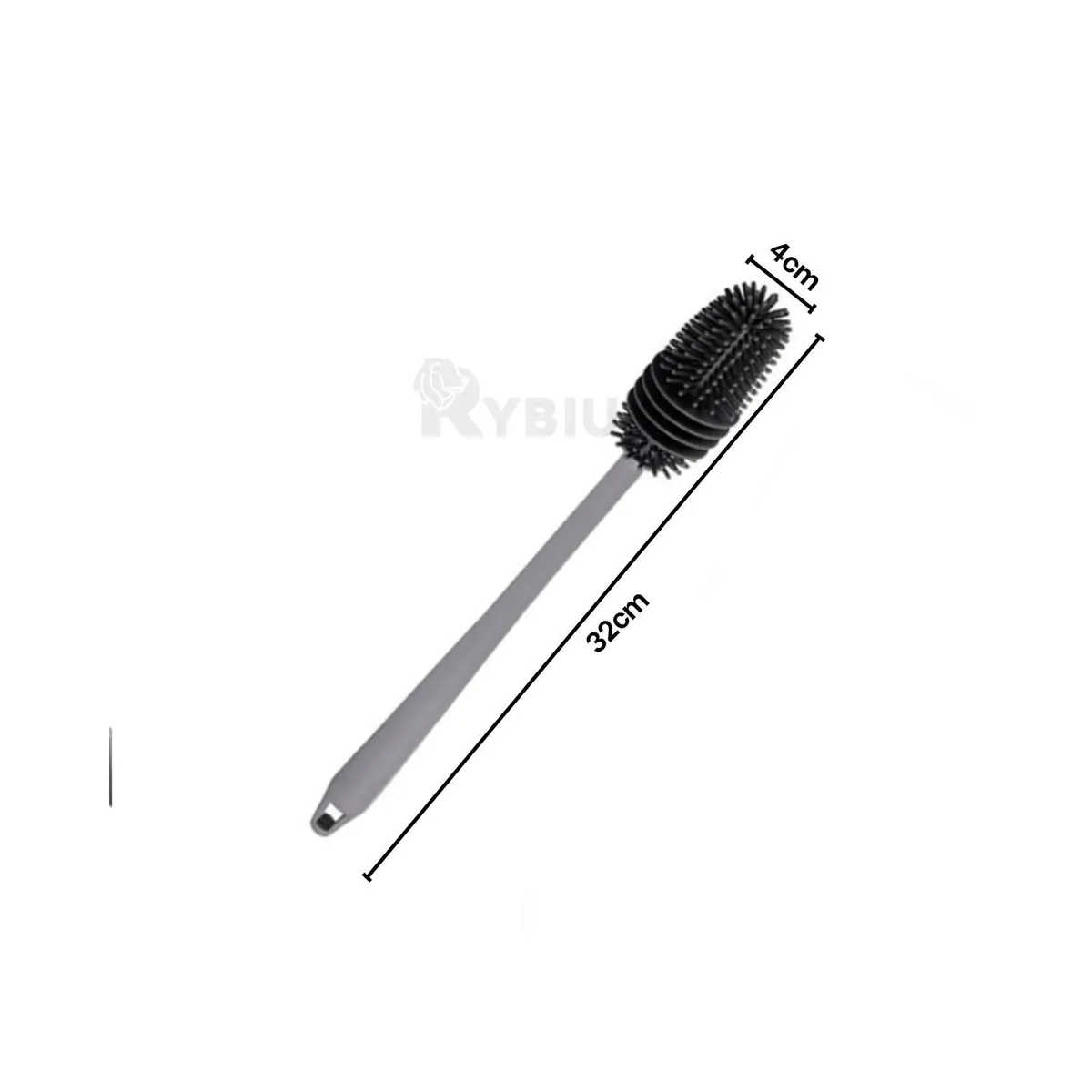 GENERICO - Cepillo Limpia Vaso de Silicona