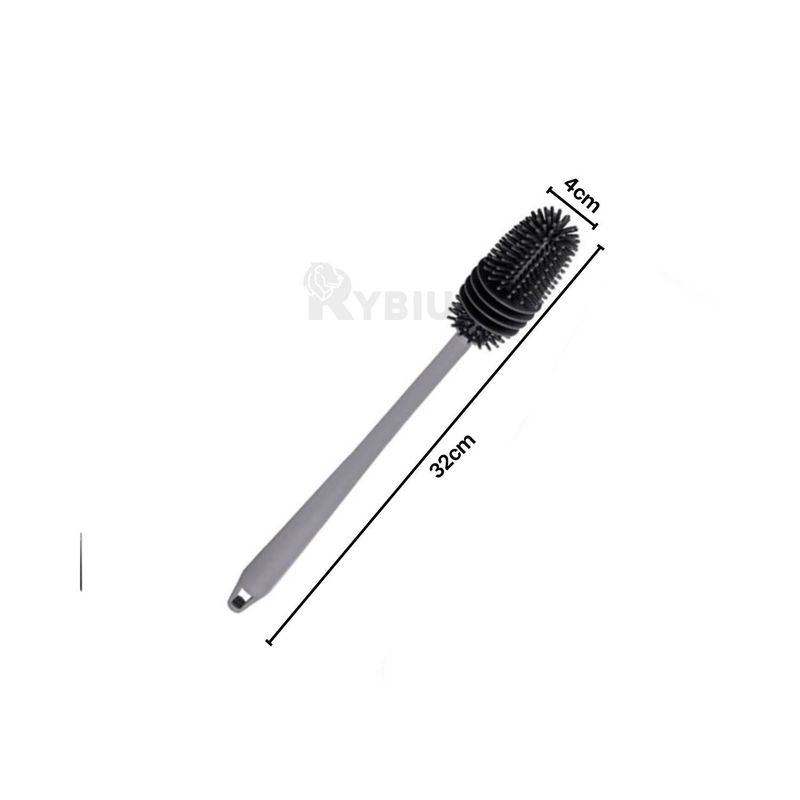 GENERICO - Cepillo Limpia Vaso de Silicona