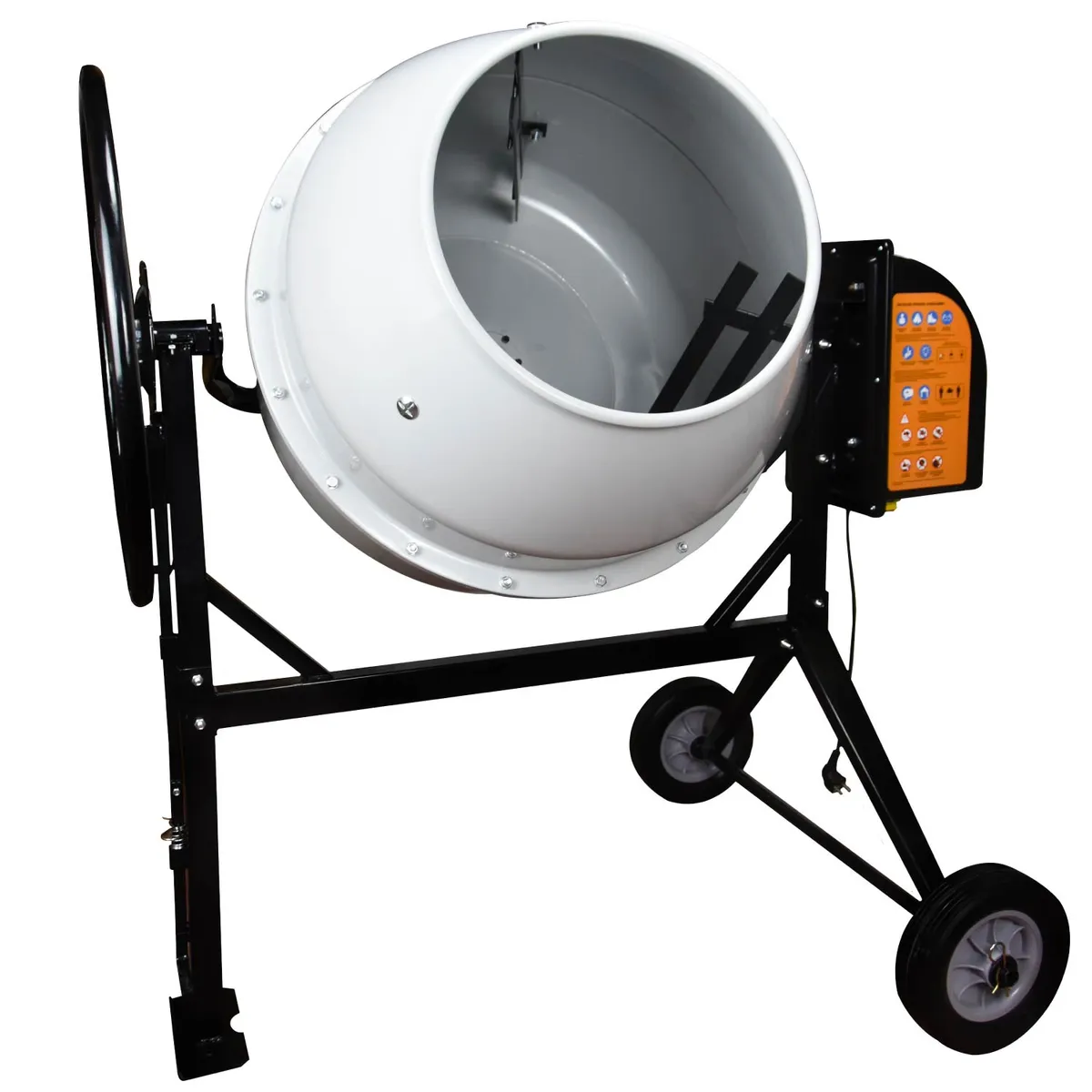 BERKLIN - TROMPO MEZCLADOR DE CONCRETO DE 210L CON 3 PALETAS 1.4HP