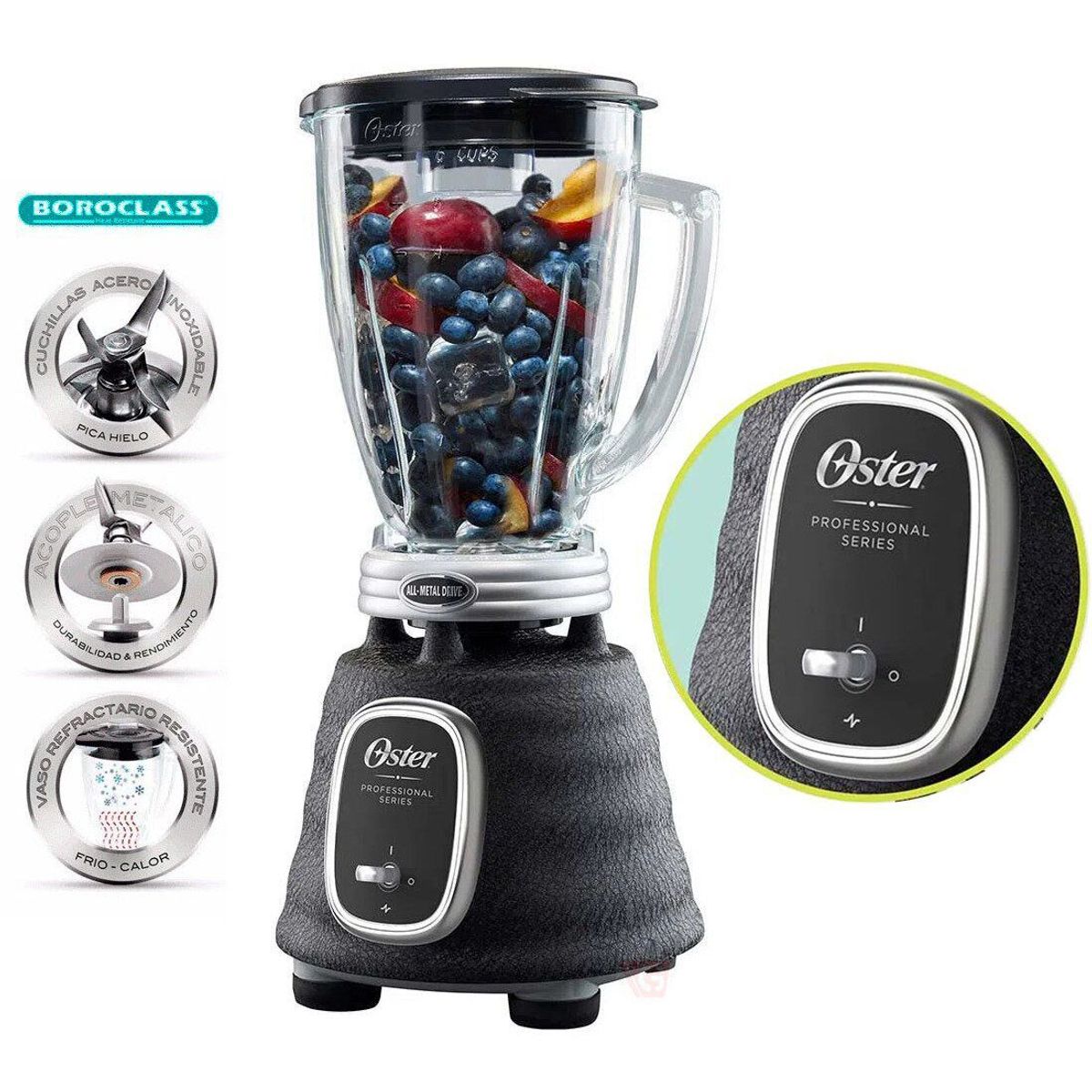 OSTER - Combo Licuadora Serie Profesional BLSTBPST Hervidor BVSTKT3101
