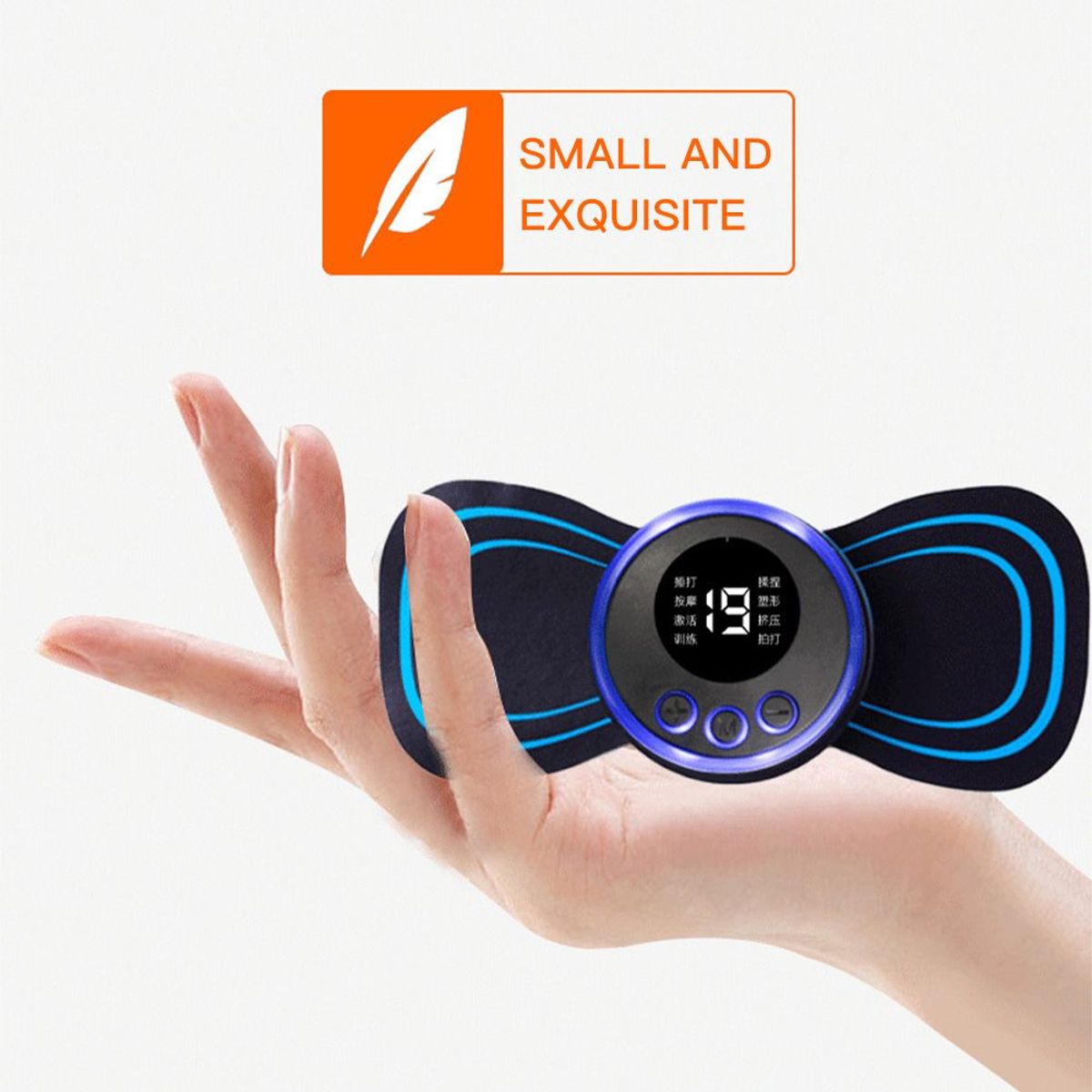 GENERICO - Masajeador De Cuello Recargable-Parche De Masaje