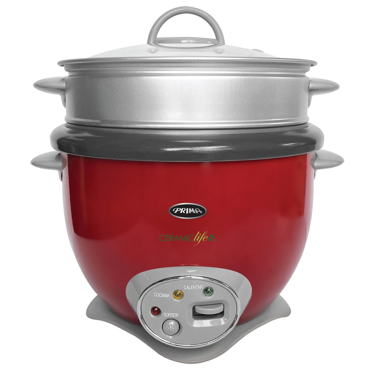 PRIMA - Olla Arrocera Ceramic Life 1.8 Litros Rc1018d-bl Prima-negro