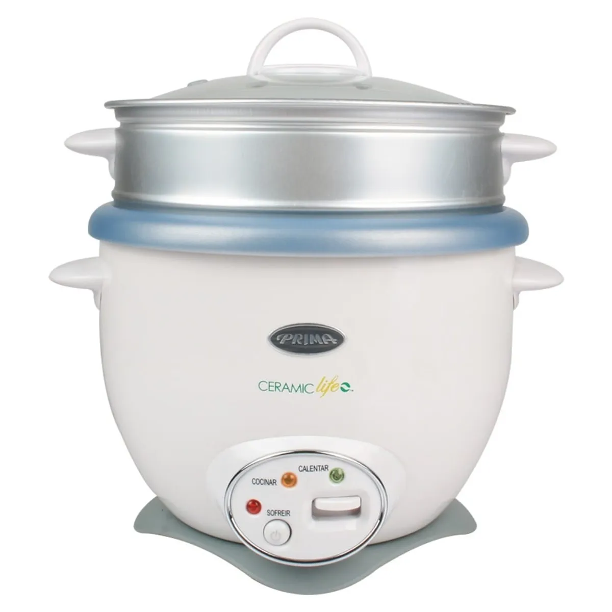 PRIMA - Olla Arrocera Ceramic Life 1.8 Lts. Rc1018d-W Prima-blanco