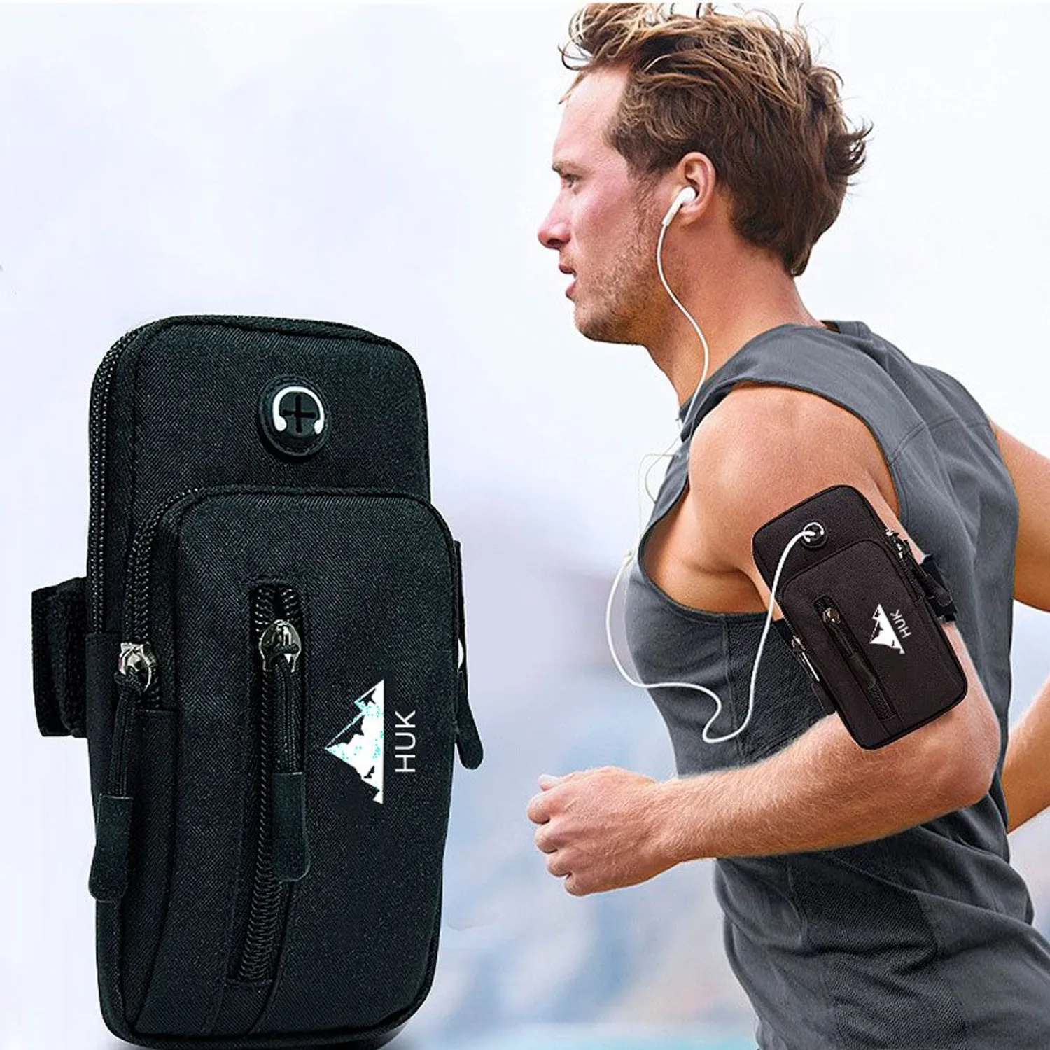 Brazalete deportivo para celular-HUKDEPORTE-Hombre y Mujer