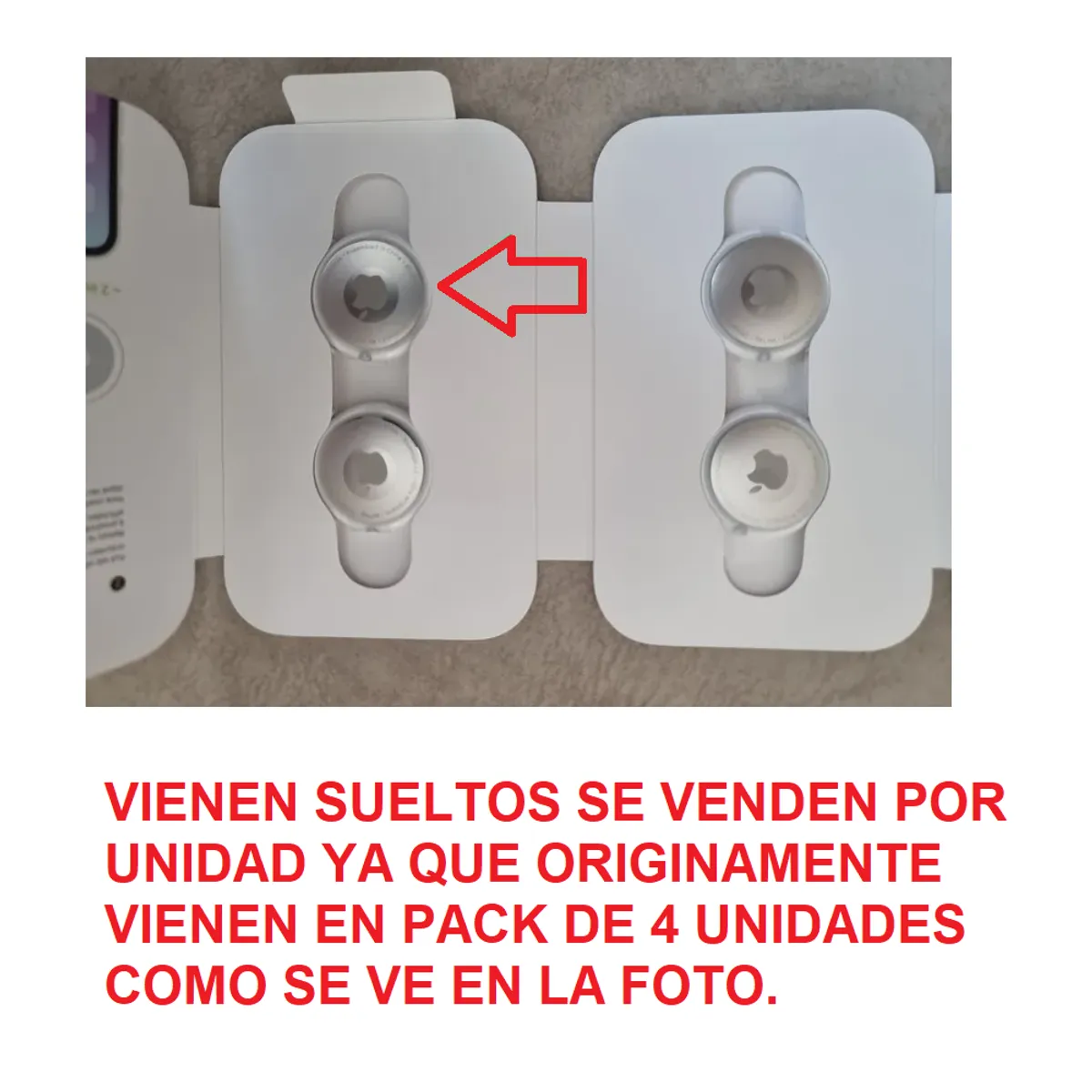 APPLE - Apple Airtag Localizador para Iphone Ipad y otros Original