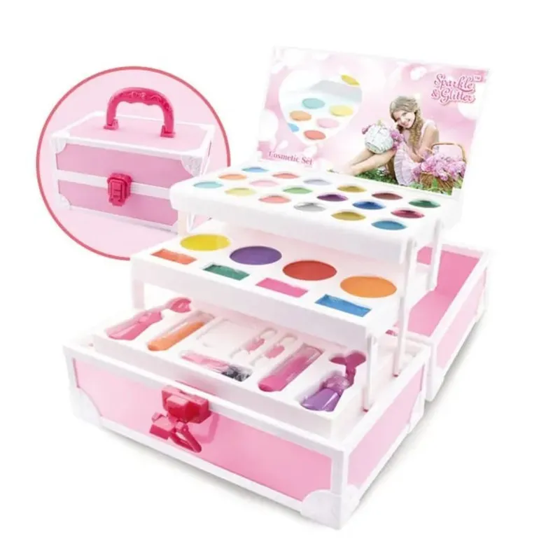 SPARKLE & GLITTER - Maletin Deluxe Maquillaje para Niñas