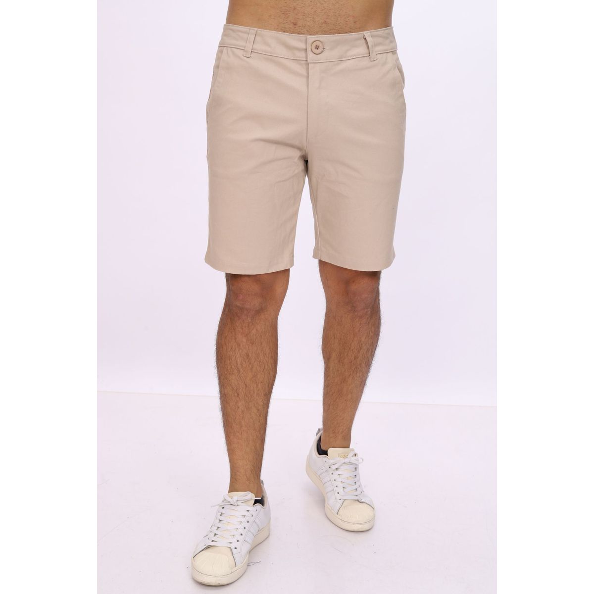 J JERAOUS - BERMUDA JERAOUS DRILL DE HOMBRE Beige