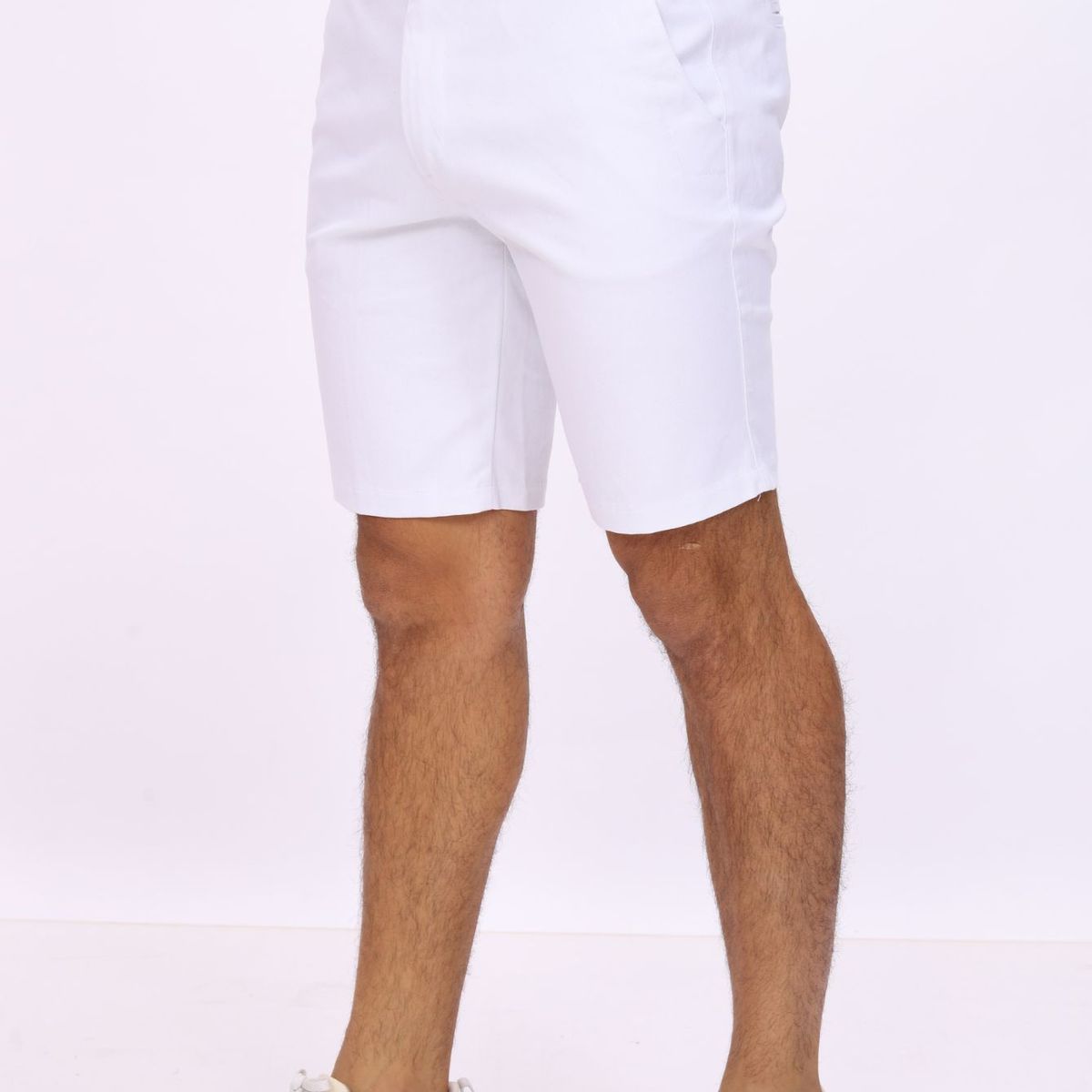 J JERAOUS - BERMUDA DRILL JERAOUS DE HOMBRE Blanco