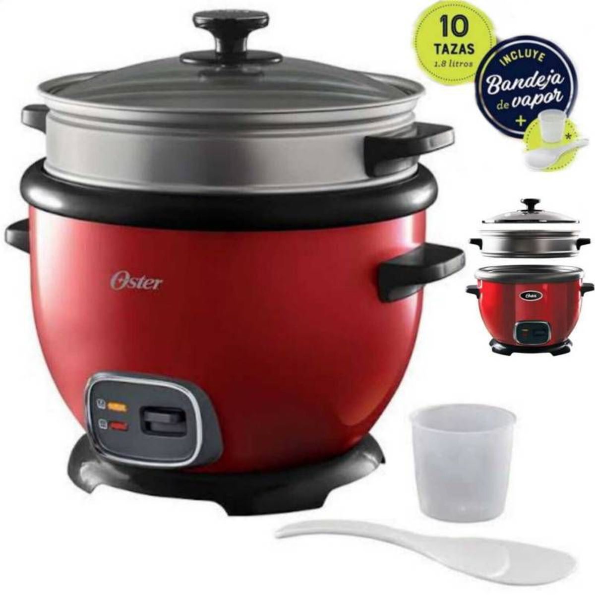 GENERICO - Sabor perfecto mínimo esfuerzo Olla Arrocera Oster 18L CKSTRC5731R