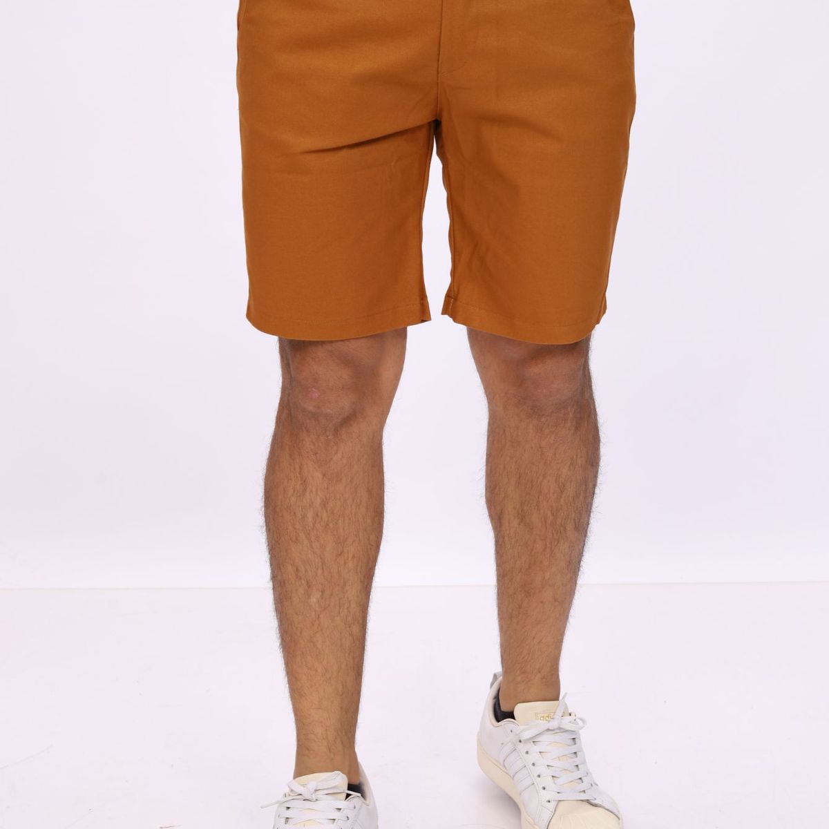 J JERAOUS - BERMUDA DRILL JERAOUS DE HOMBRE Café Claro