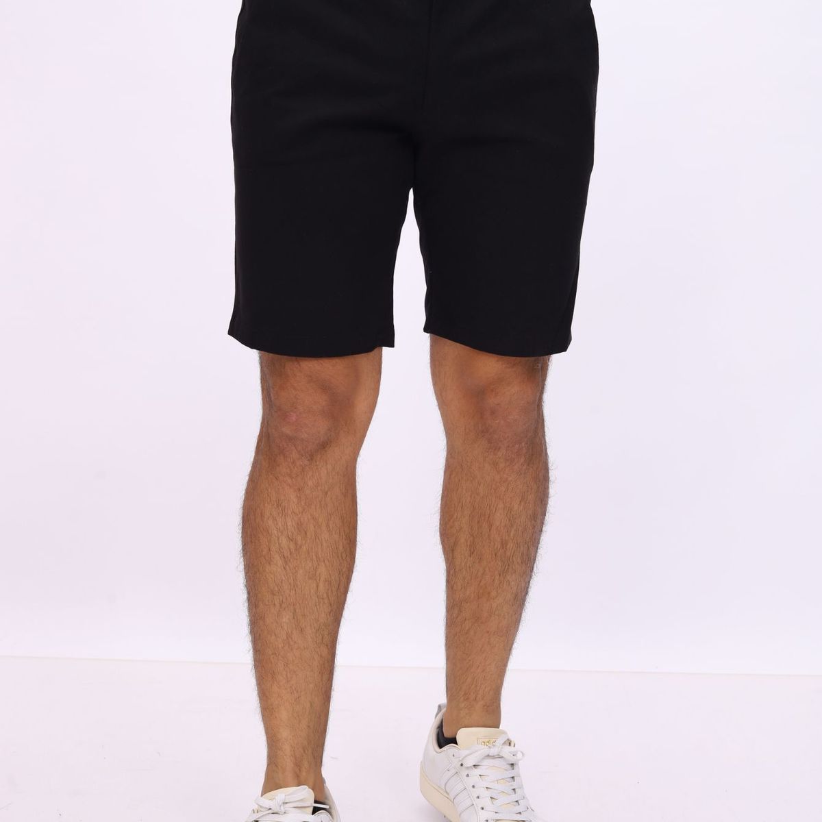 J JERAOUS - BERMUDA JERAOUS DRILL DE HOMBRE Negro