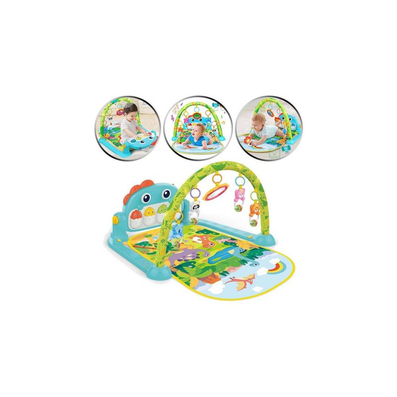 GENERICO - GIMNASIO MULTIFUNCIONAL DIDACTICO MUSICAL PARA BEBE 3 EN 1