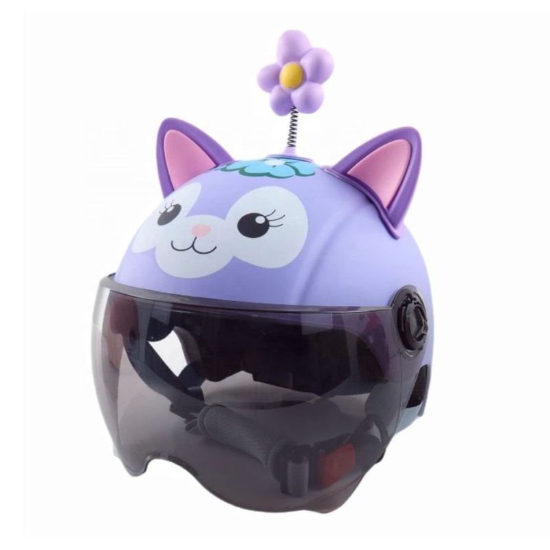 GENERICO - Casco Proteccion Infantil Gatita