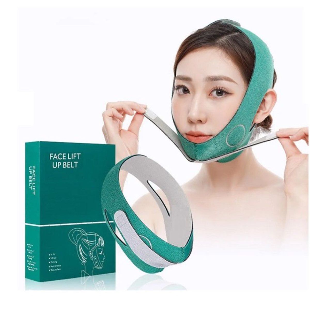 GENERICO - Faja Mentonera Reductor De Papada De Doble Ajuste