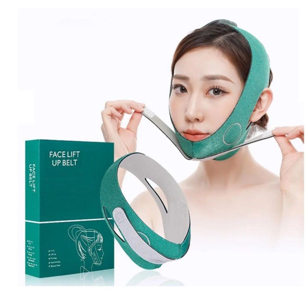 GENERICO - Faja Mentonera Reductor De Papada De Doble Ajuste