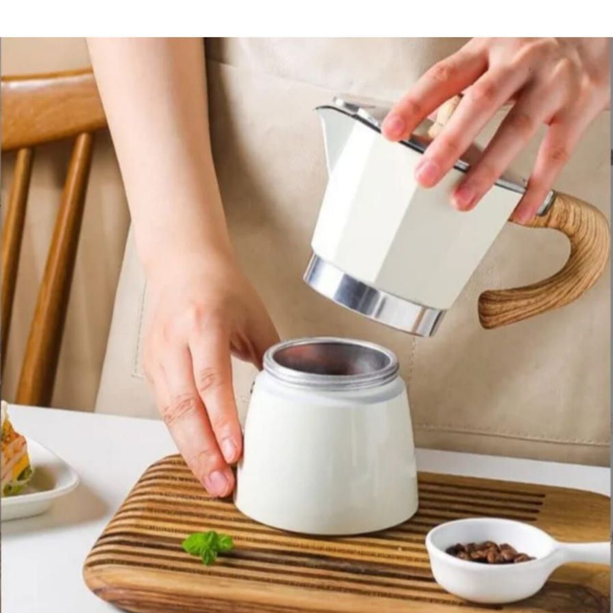 GENERICO - Cafetera modelo italiana 6 tazas