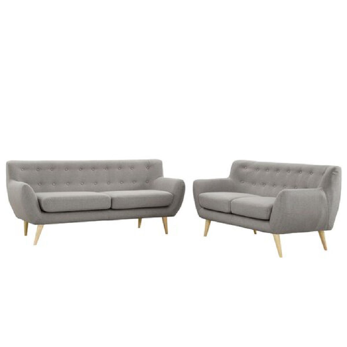 ALTO HOGAR - Juego de Sala 3 2 Avril Alto Hogar Gris