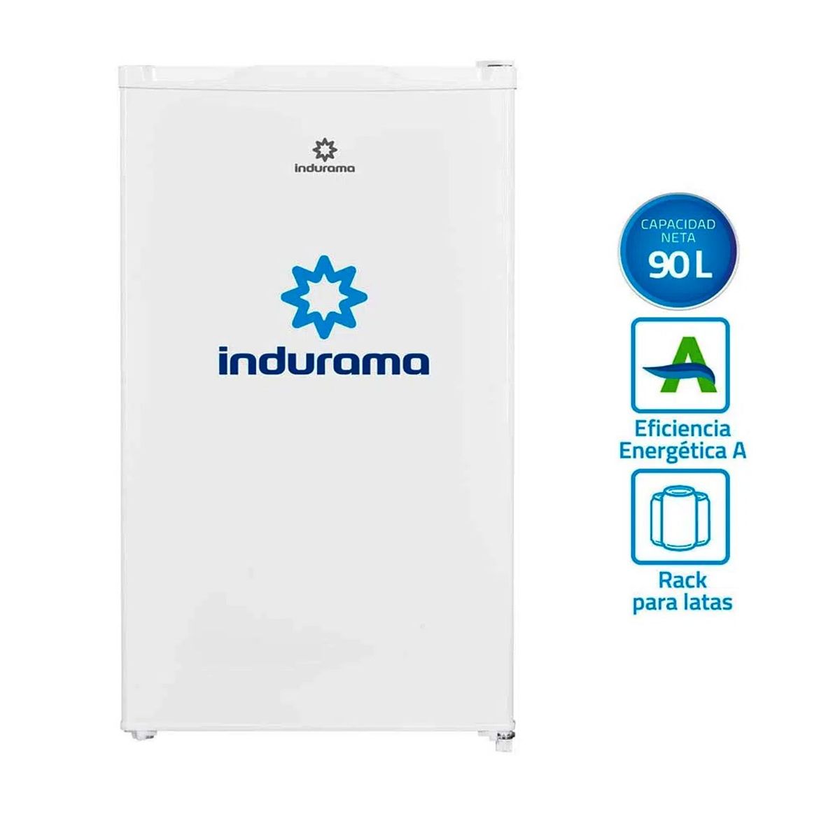 INDURAMA - Frigobar Indurama 90 Litros RI-101BL Blanco