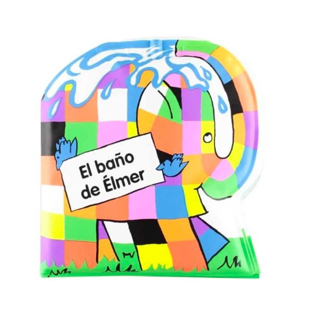 GENERICO - El Baño de Elmer David Mckee libro para el baño