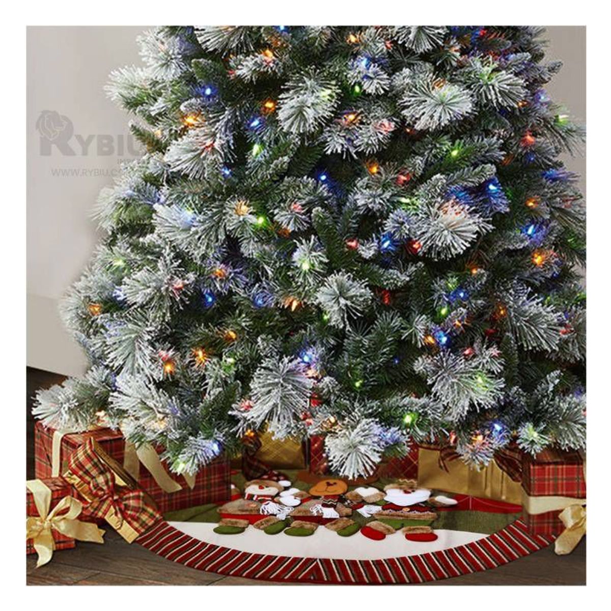 GENERICO - Árbol de navidad pino punta blanca 180 m