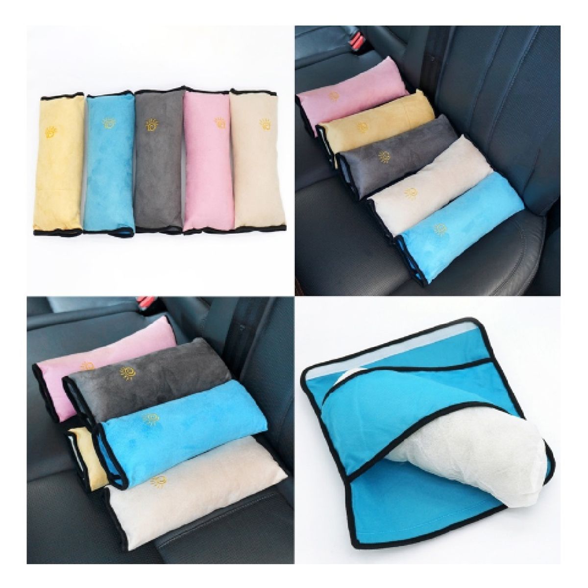 GENERICO - ALMOHADILLA DE CINTURON DE SEGURIDAD PARA NIÑOS