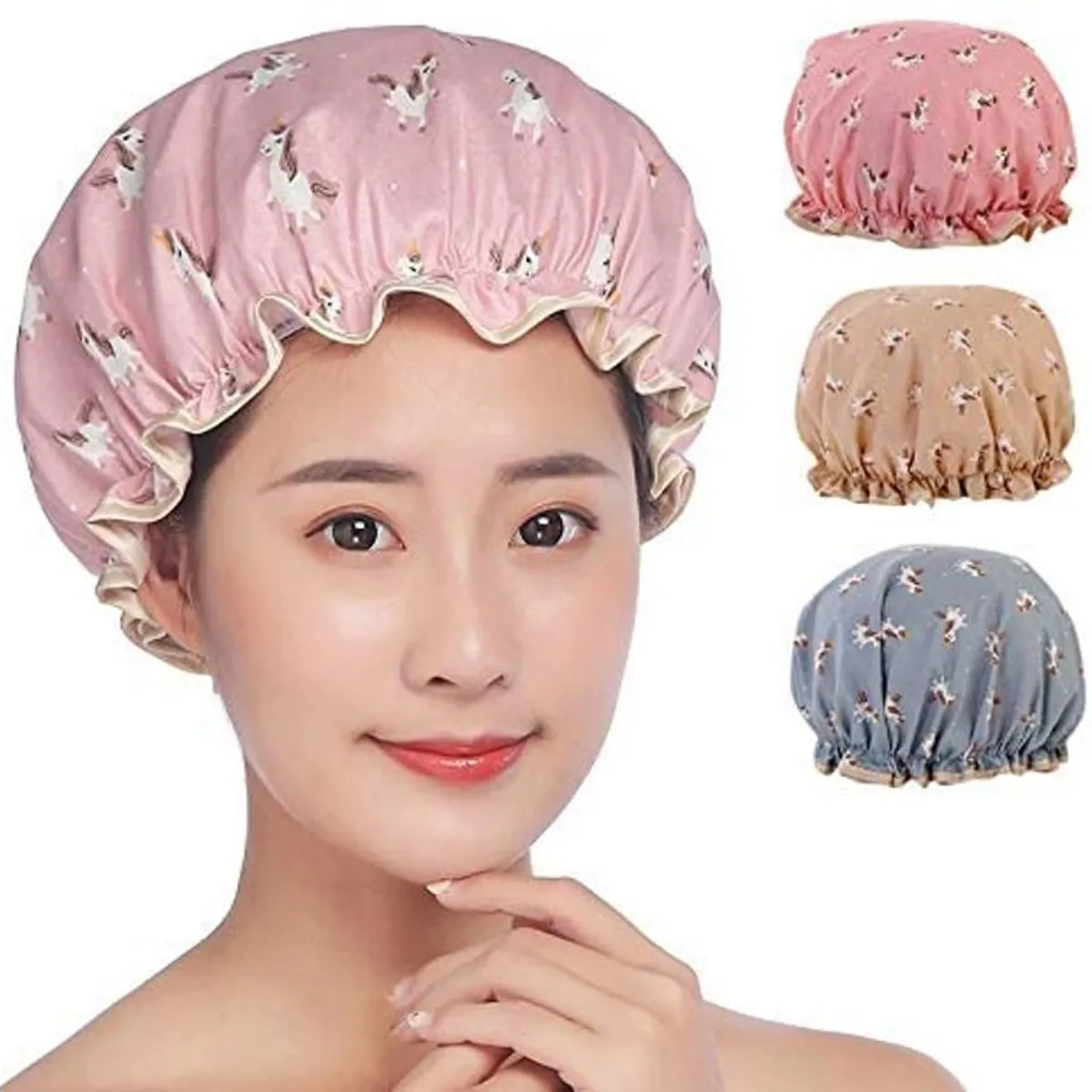 GENERICO - GORRO PARA DUCHA DE ANIMALITOS