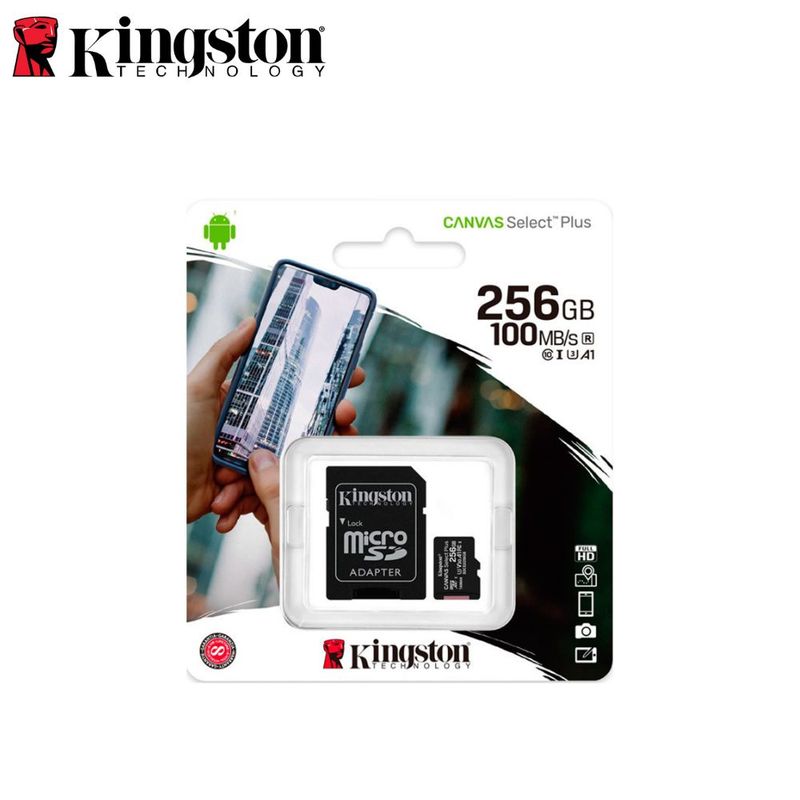 KINGSTON - Memoria Micro SD Kingston 256GB Plus