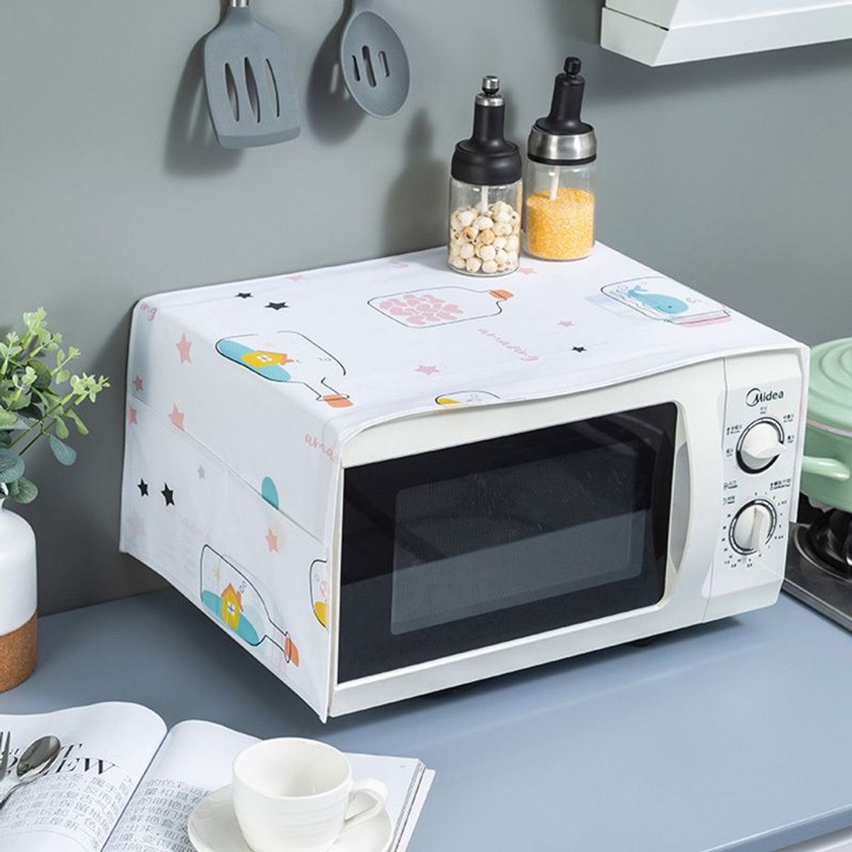 GENERICO - Cobertor Organizador Impermeable para Microondas