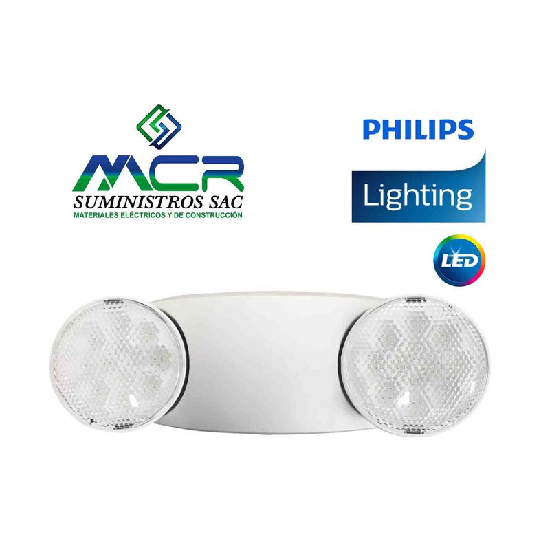 PHILIPS - LAMPARA DE EMERGENCIA LED 2w IP20 220 LUMENES LUZ BLANCO FRIA Philips