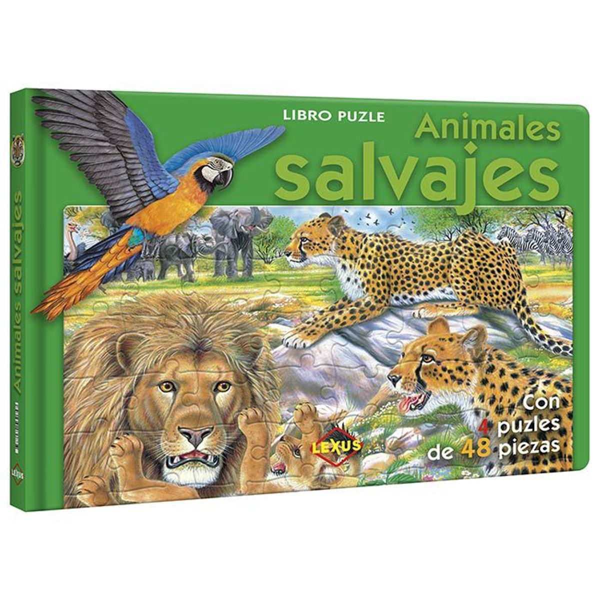 LEXUS - Libro Puzle - Animales Salvajes