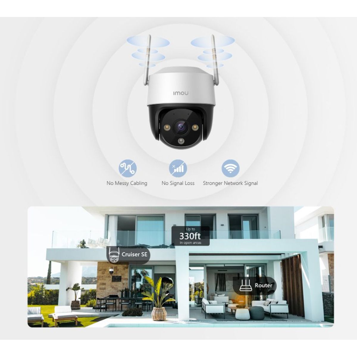 IMOU - CAMARA IMOU CRUISER SE 2MP