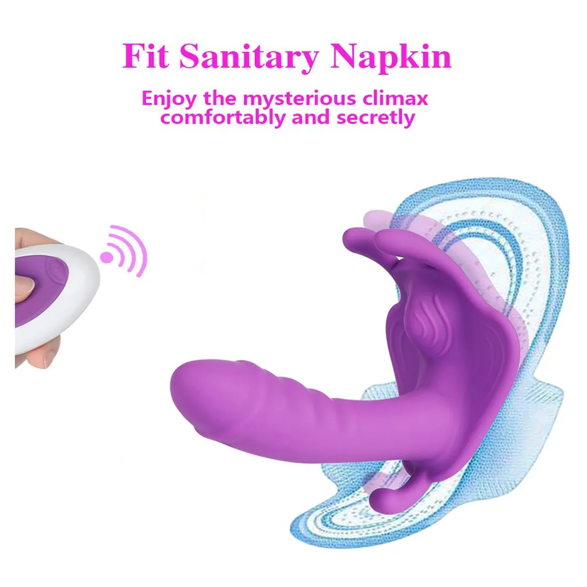 OEM - Consolador vibrador portátil para mujeres punto G