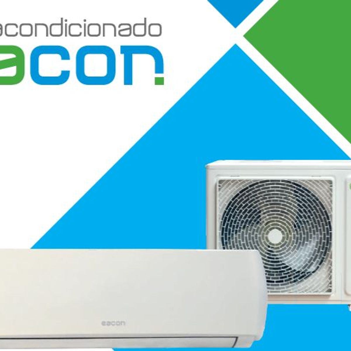 EACON - AIRE ACONDICIONADO EACON SPLIT DE 12,000 BTU CONVENCIONAL FRIO SOLO