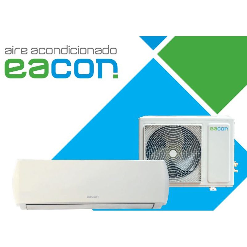 EACON - AIRE ACONDICIONADO EACON SPLIT DE 12,000 BTU CONVENCIONAL FRIO SOLO.