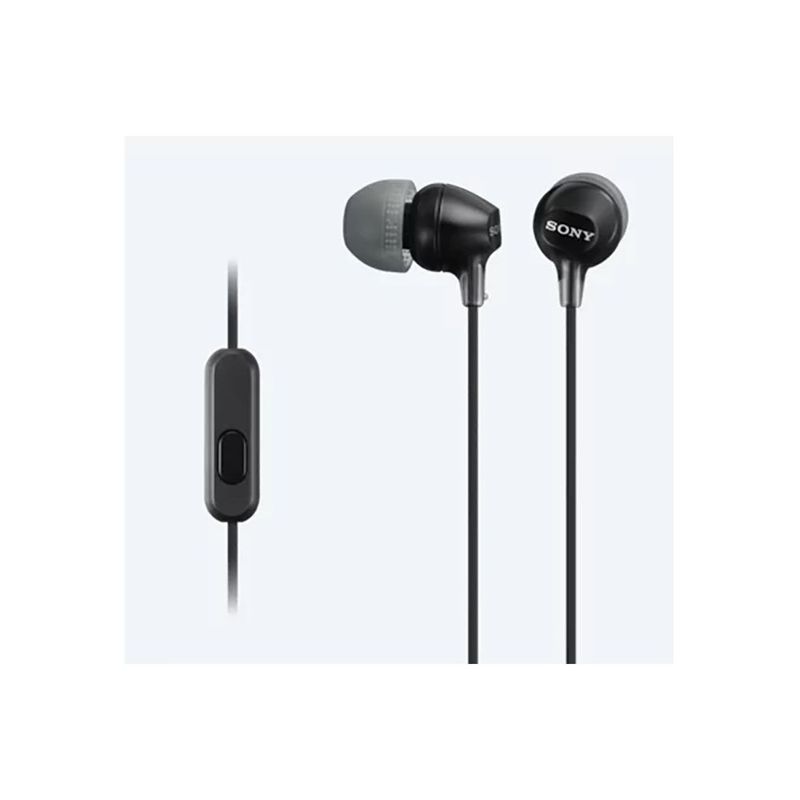 SONY - Audifonos Sony Ex15AP Con Micrófono - Negro